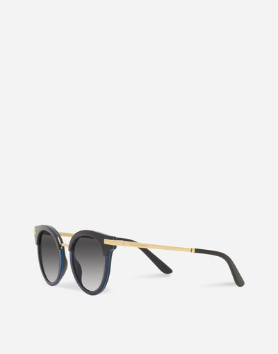 Dolce & Gabbana Half print sunglasses outlook