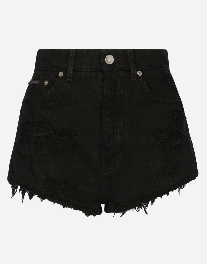 Denim shorts 1