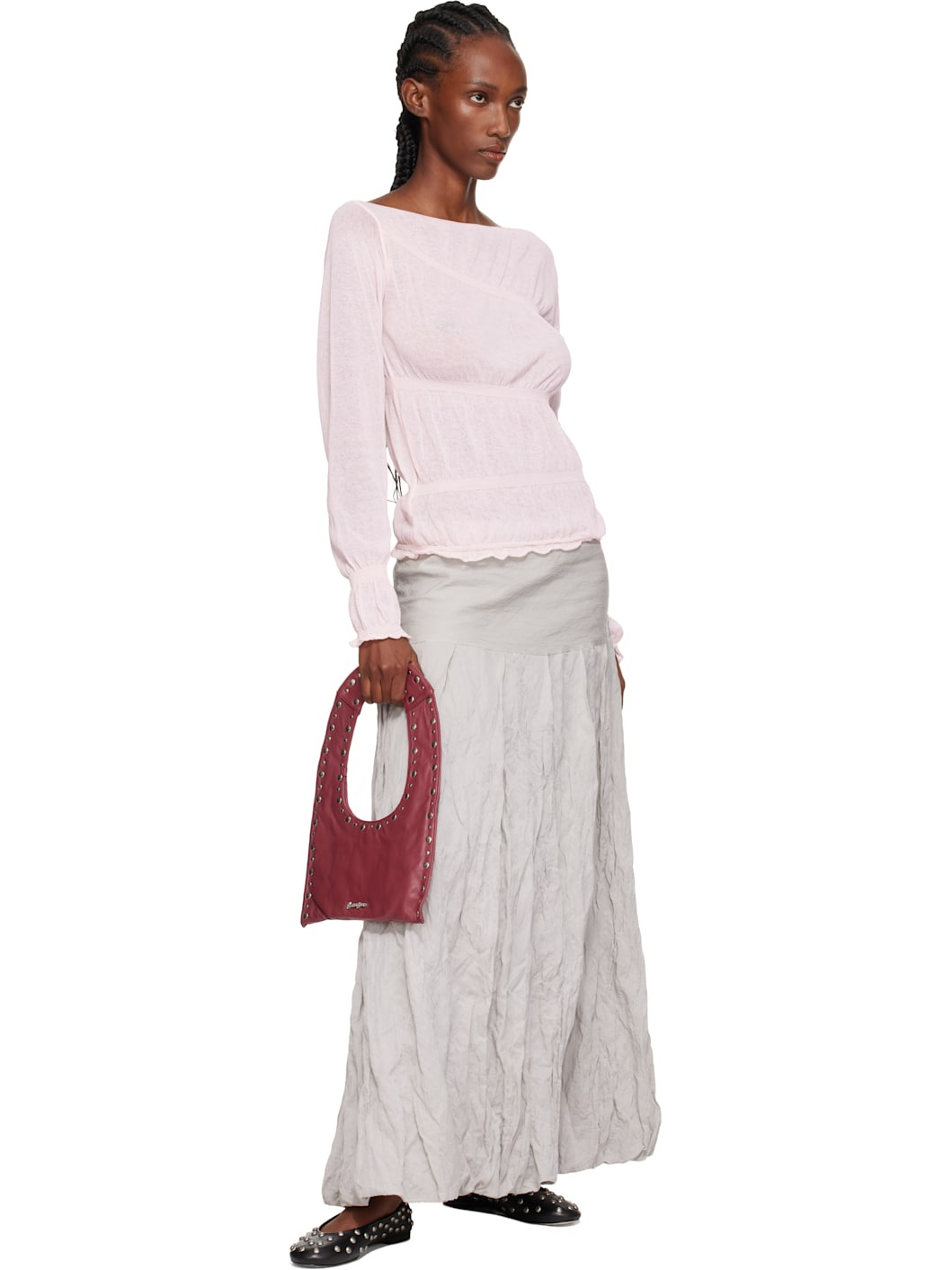 Red Mini Franca Bag - 4