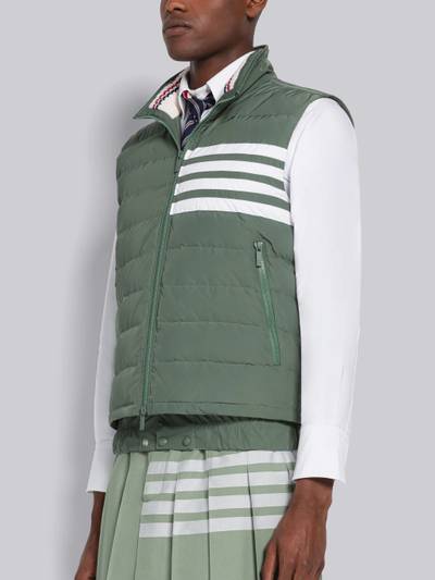 Thom Browne Poly Twill 4-Bar Down Filled Ski Vest outlook