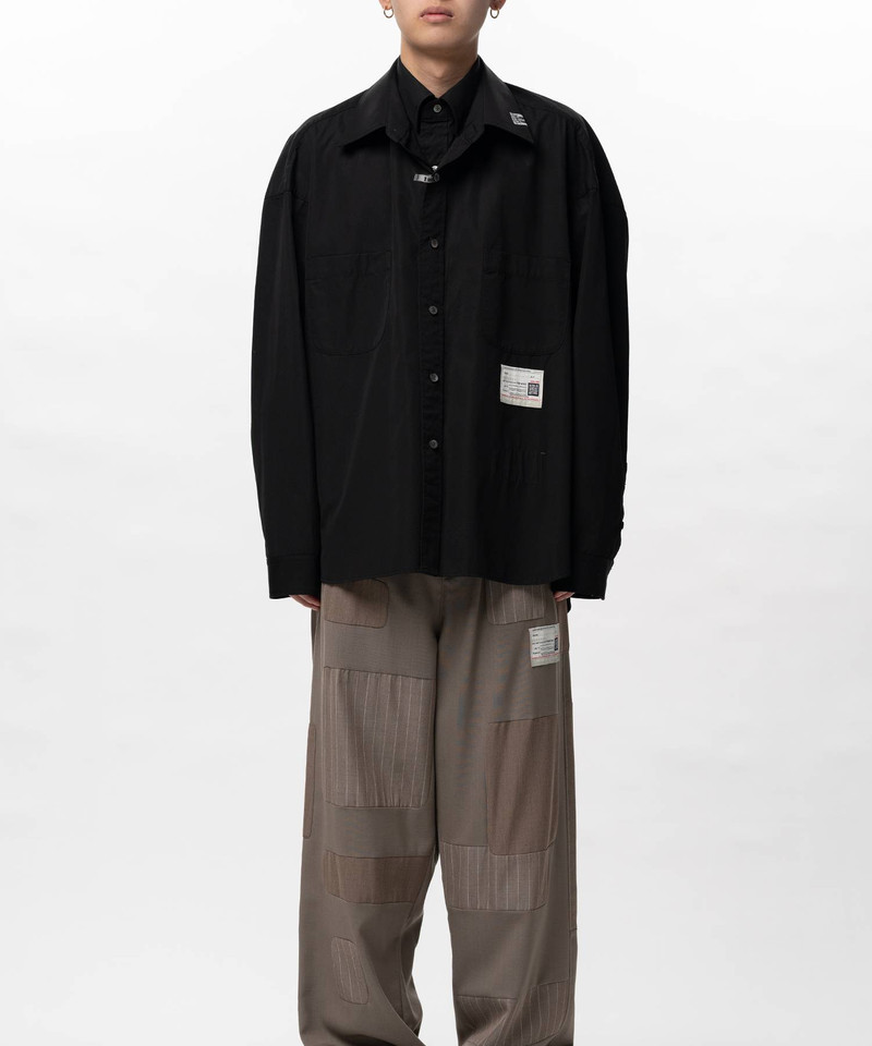 Front Layered Stripe Shirt 3