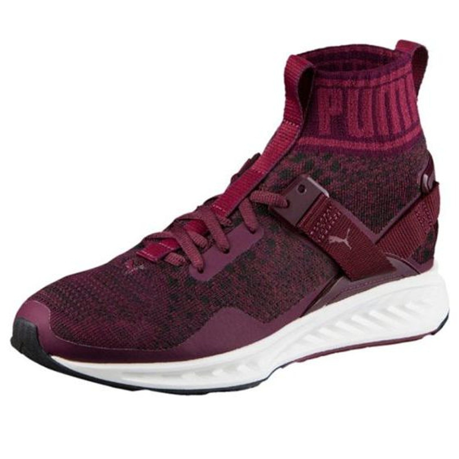 (WMNS) PUMA Ignite Evoknit 'Dark Red CMFT' 189766-03 - 2