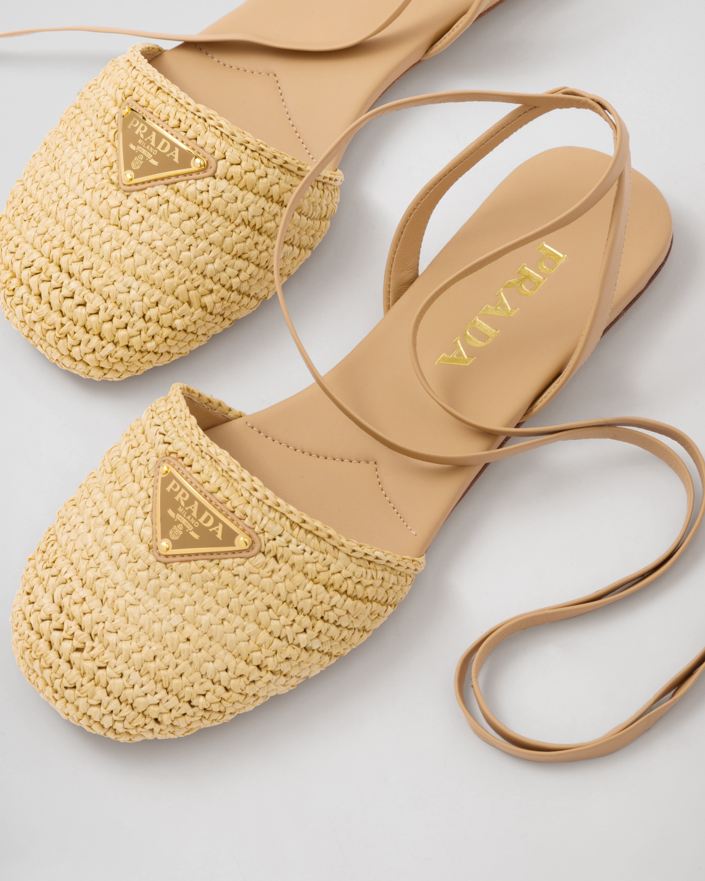 Crochet flat sandals - 6