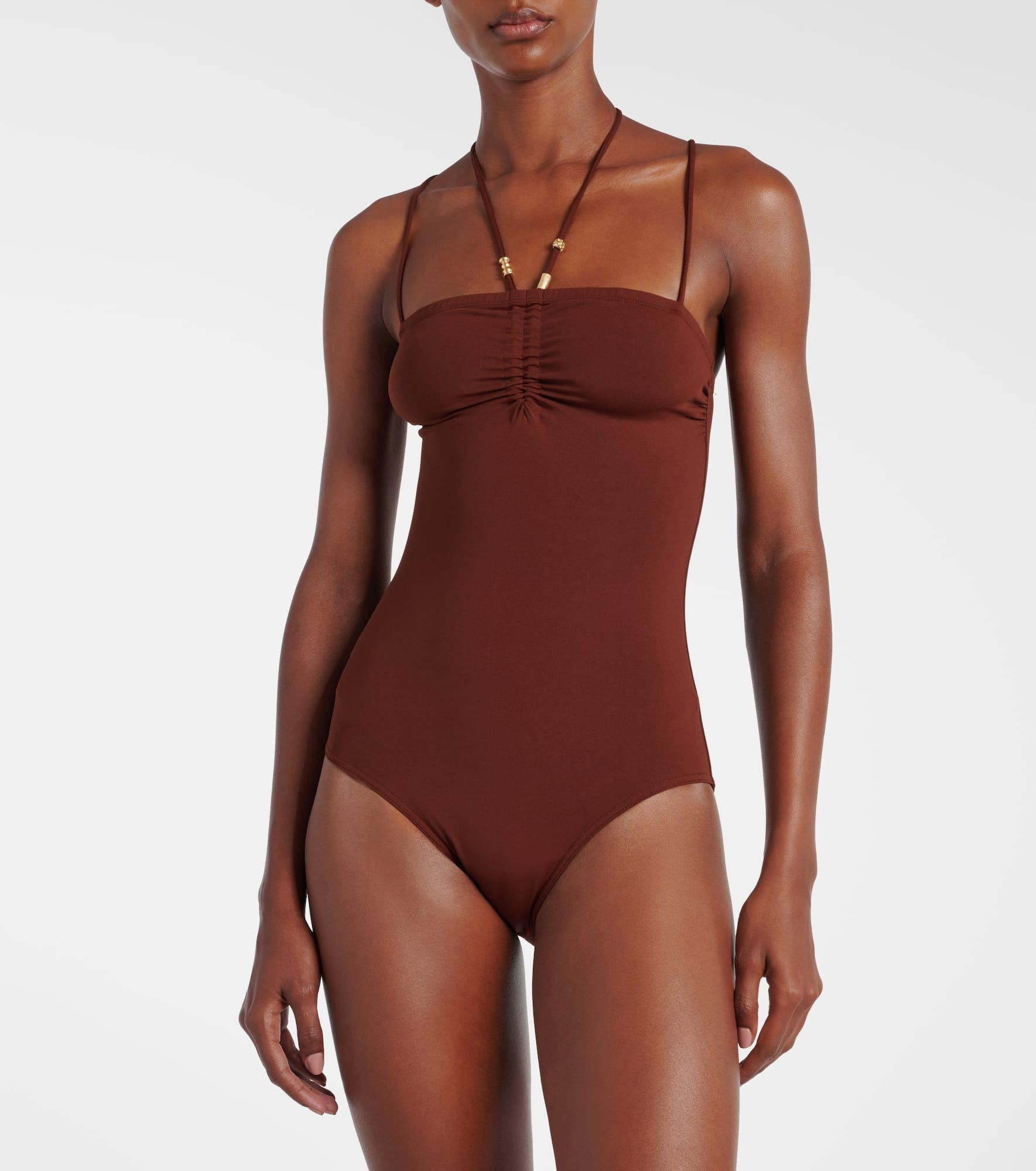 Odyssée gathered swimsuit - 2