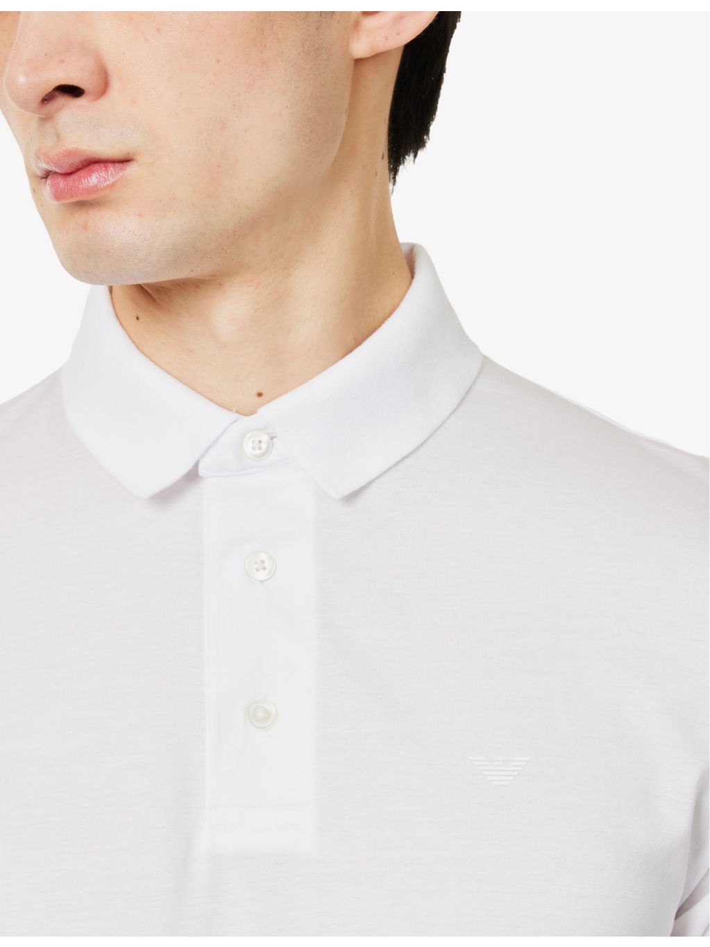 Logo-print woven polo shirt - 5