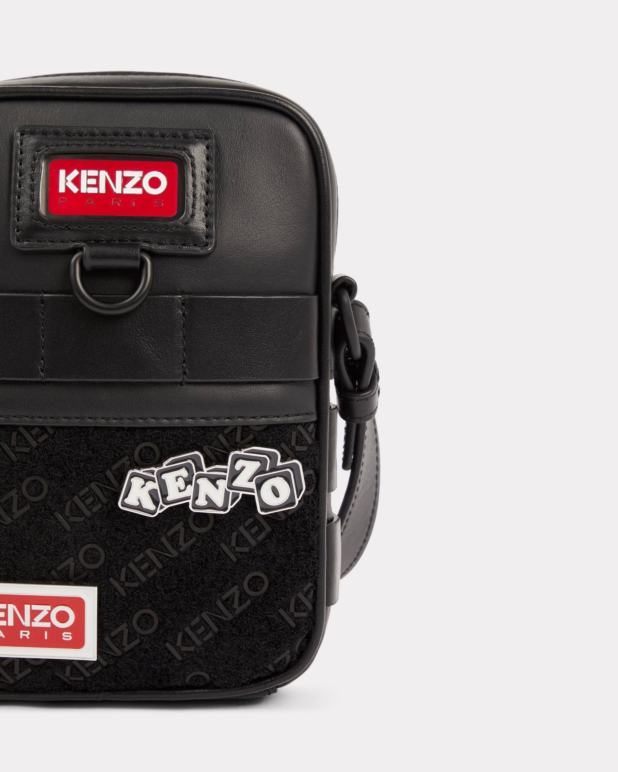 Small leather KENZO Jungle cross-body bag - 4