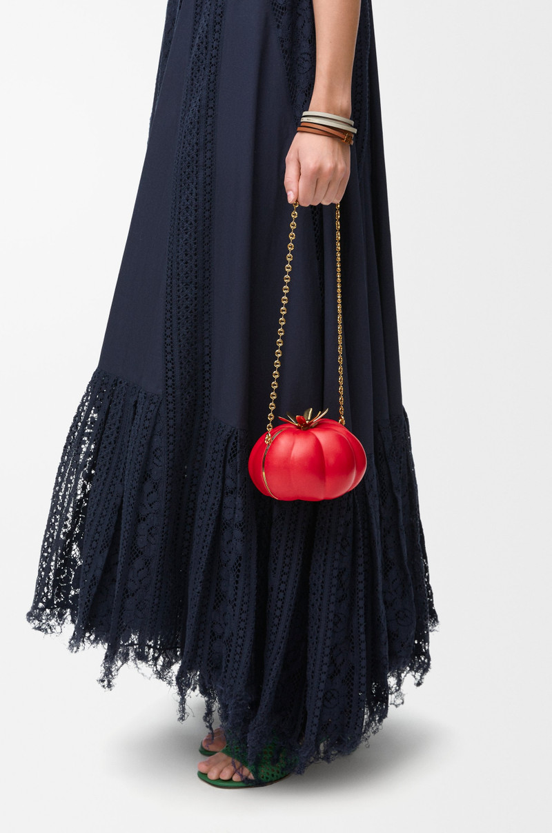 Tomato clutch in nappa lambskin 3