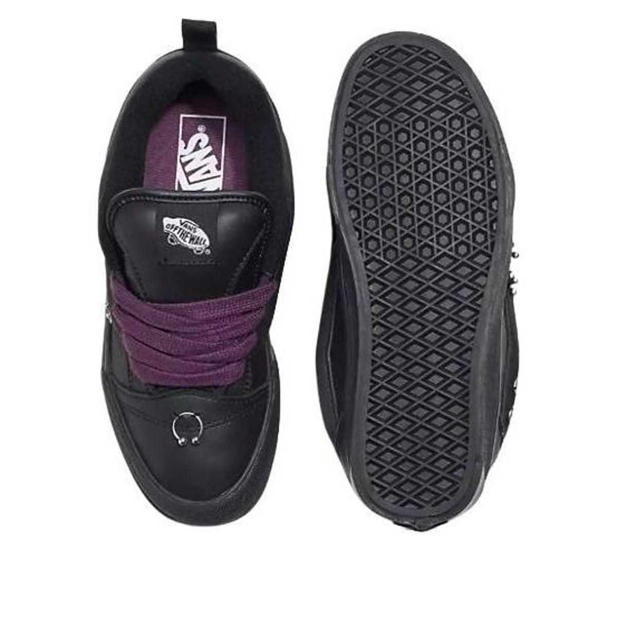 (WMNS) Vans Knu Old Skool 'Black Purple' VN000CS0BKA - 4