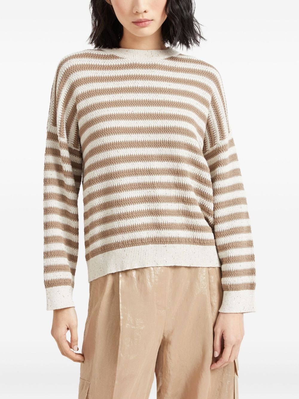 striped sweater - 3