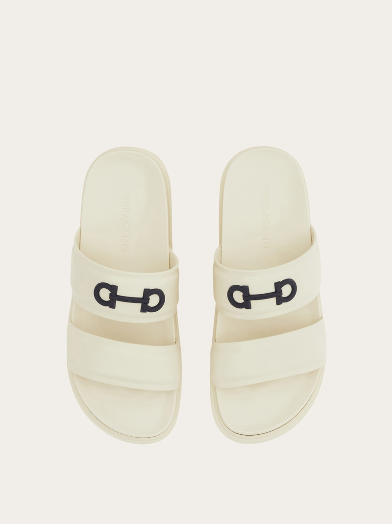 FERRAGAMO Gancini ornament slide outlook