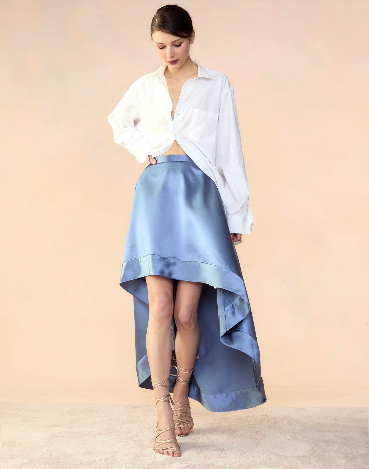 Livia Satin Skirt - 3