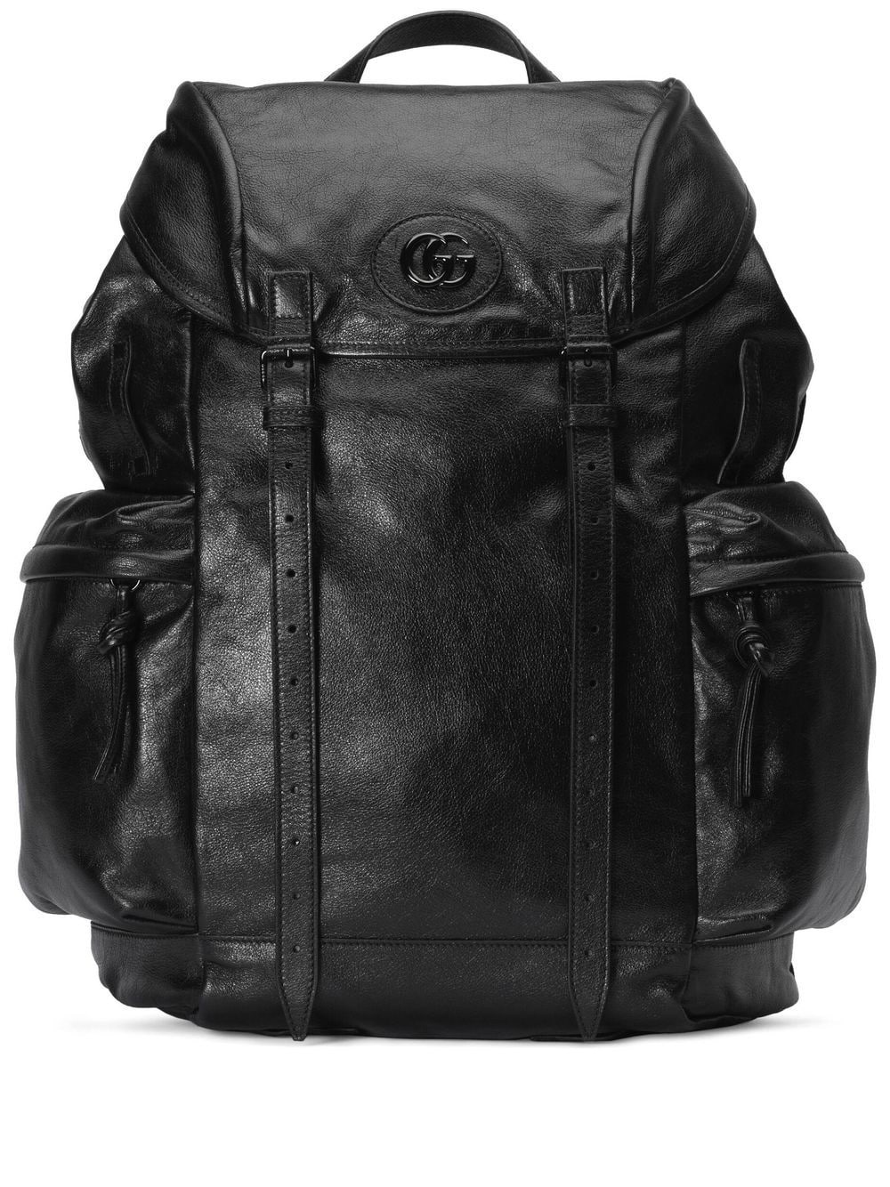 Double G leather backpack - 1