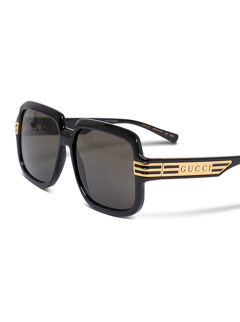 Gucci Women Square Black Sunglasses - 3