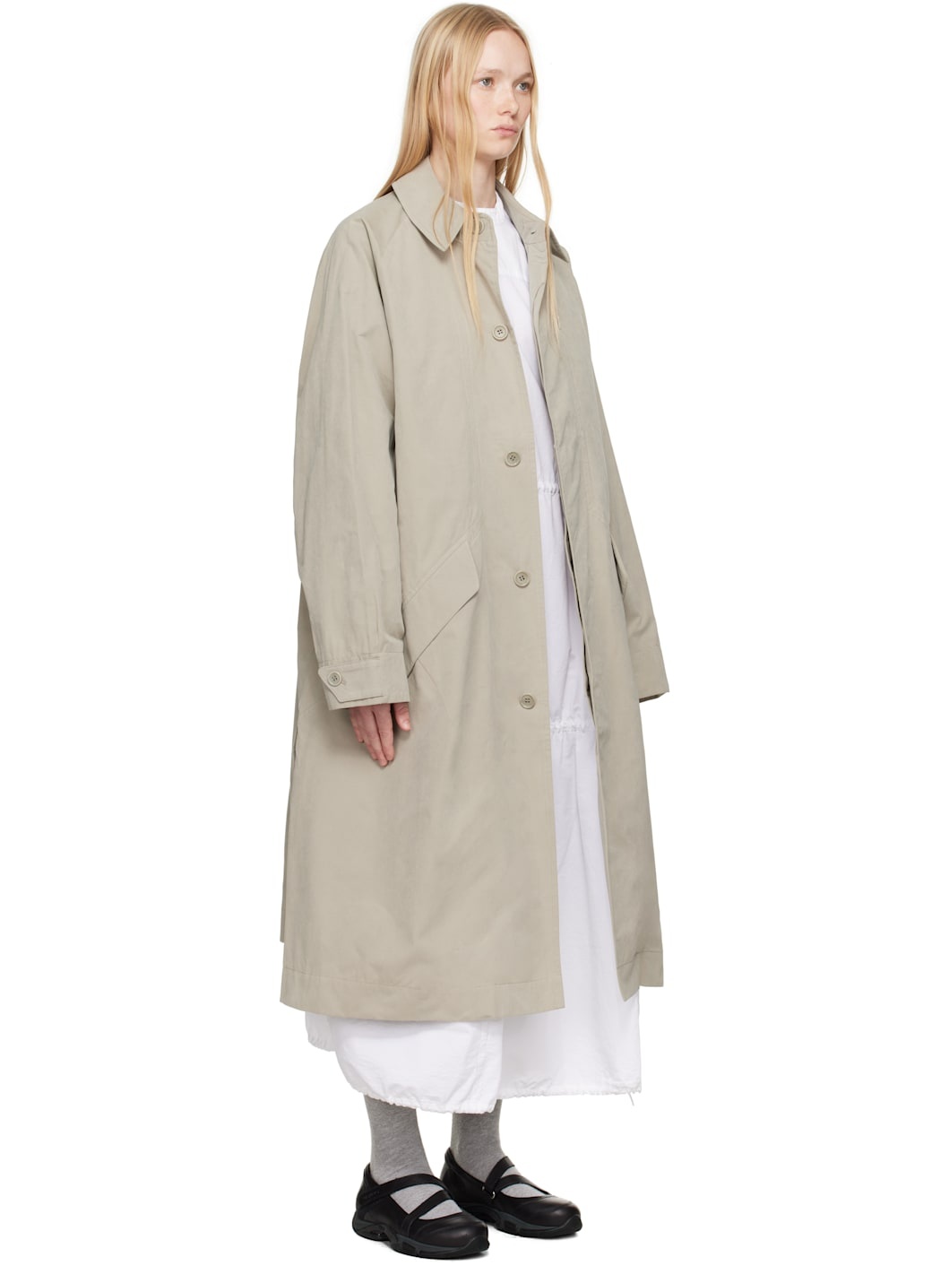 Khaki Tyrell Trench Coat - 2