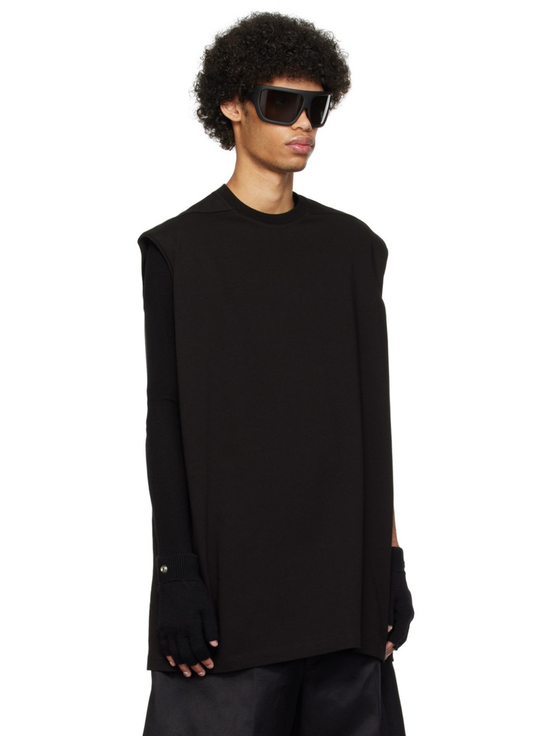 Rick Owens Black Tarp T-Shirt outlook