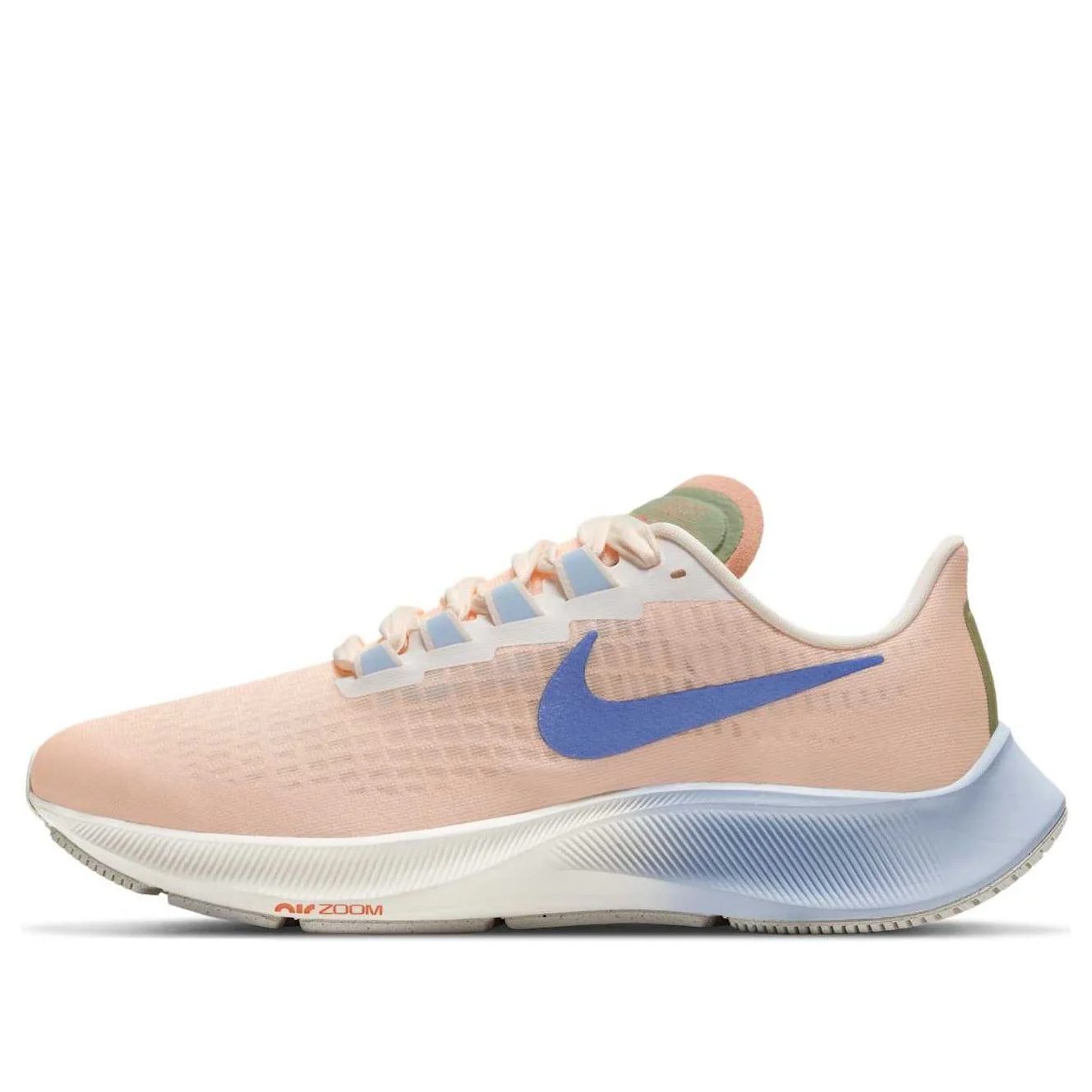 (WMNS) 나이키 공기 급상승 Pegasus 37 'Hydrogen Blue Electro Orange' DD8503-488 - 1