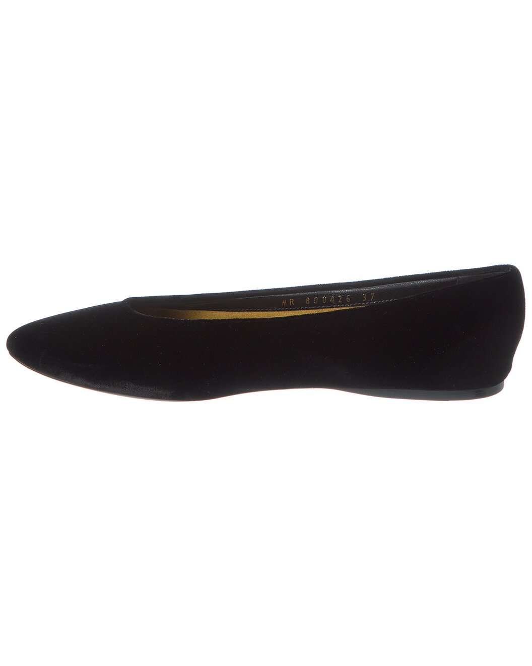 Saint Laurent Gio Velvet Ballet Flat - 2