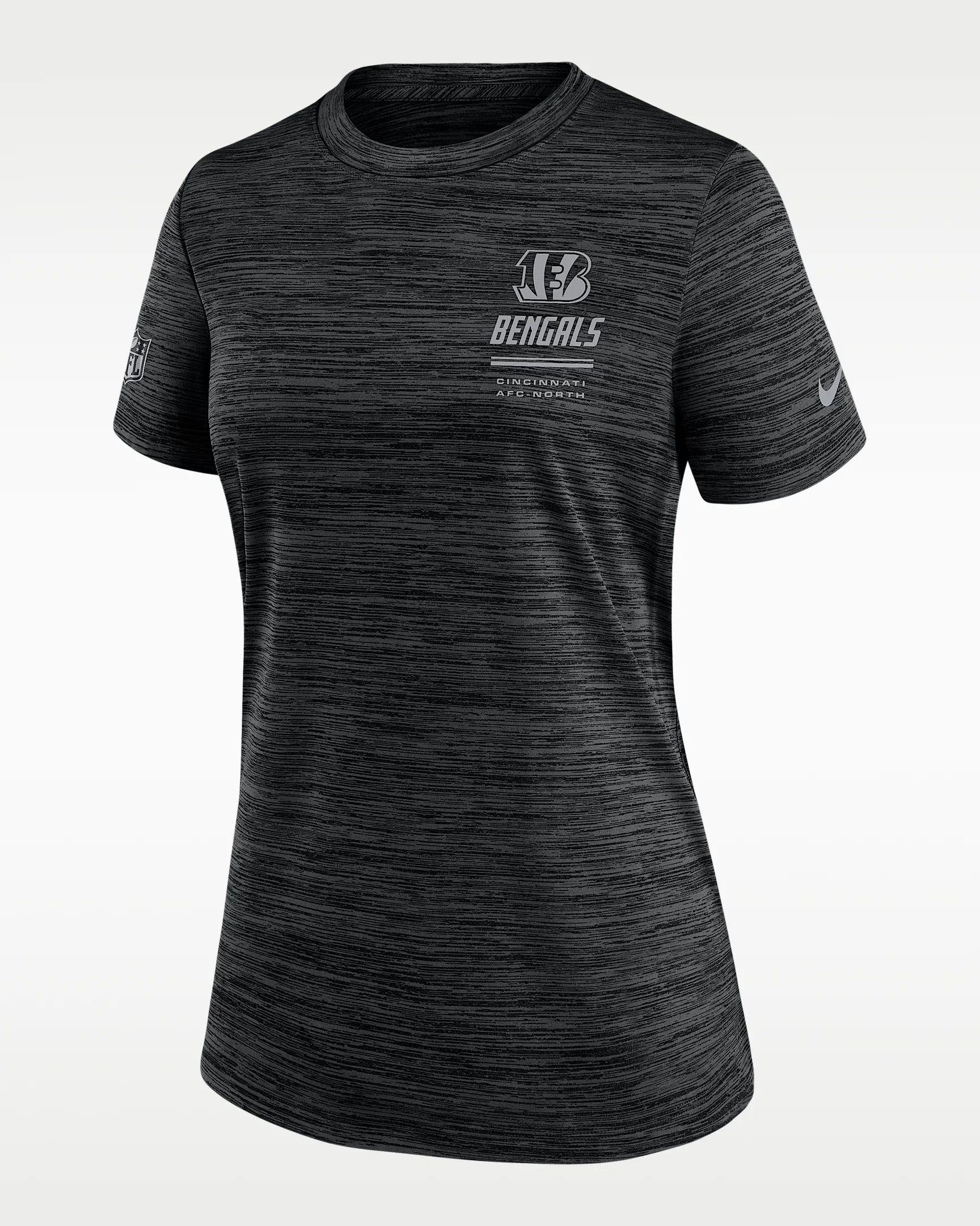 Cincinnati Bengals Sideline Velocity Women's Nike Dri-FIT NFL T-Shirt - 1