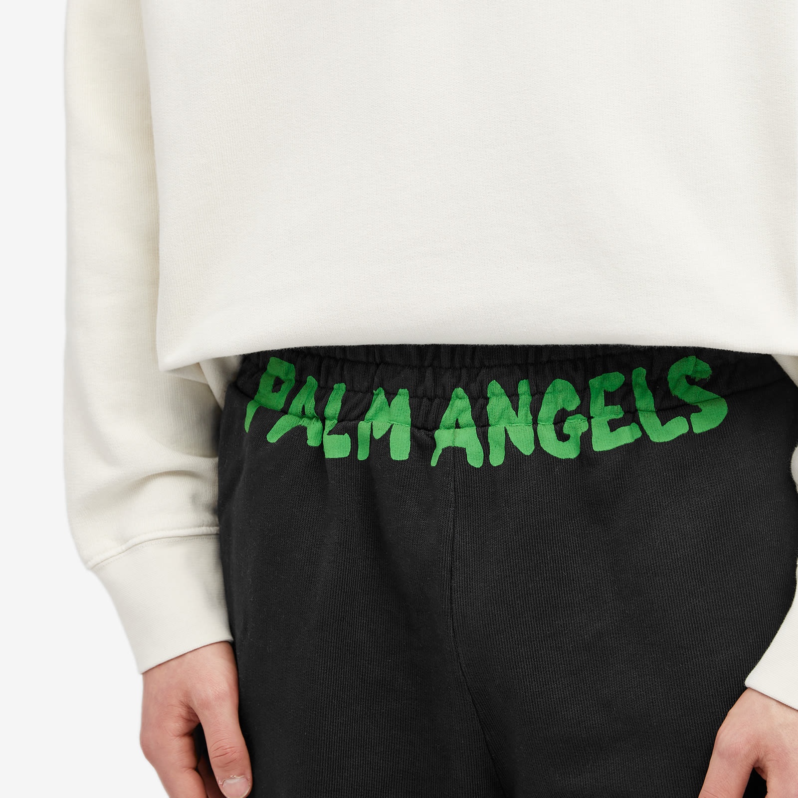 Palm Angels Logo Sweat Short - 5