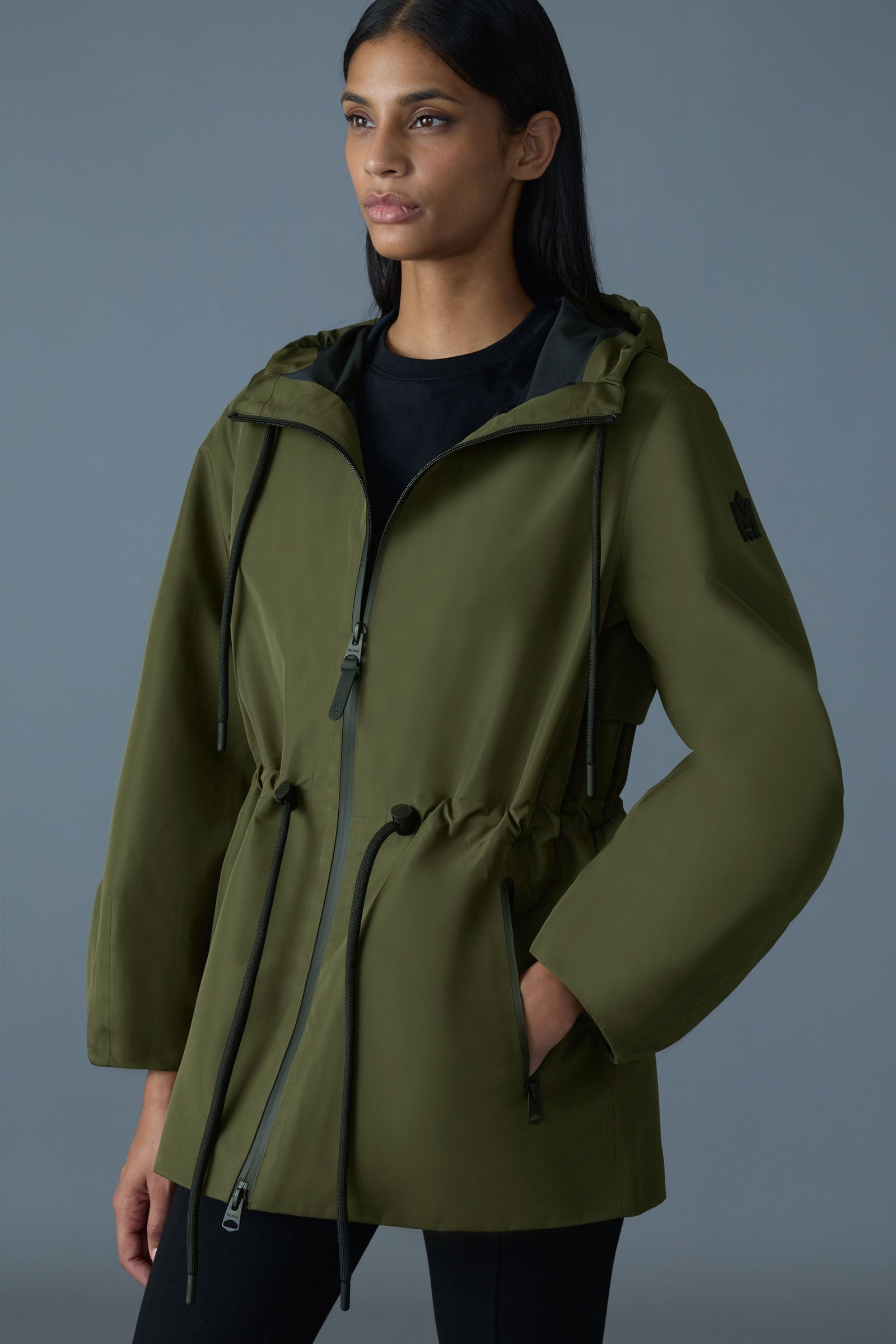 KALEA-Z Hooded Rain Jacket - 5