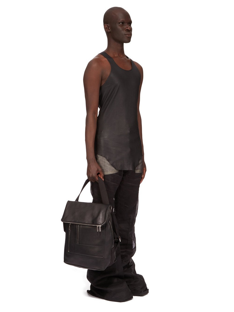 Cargo leather backpack 6