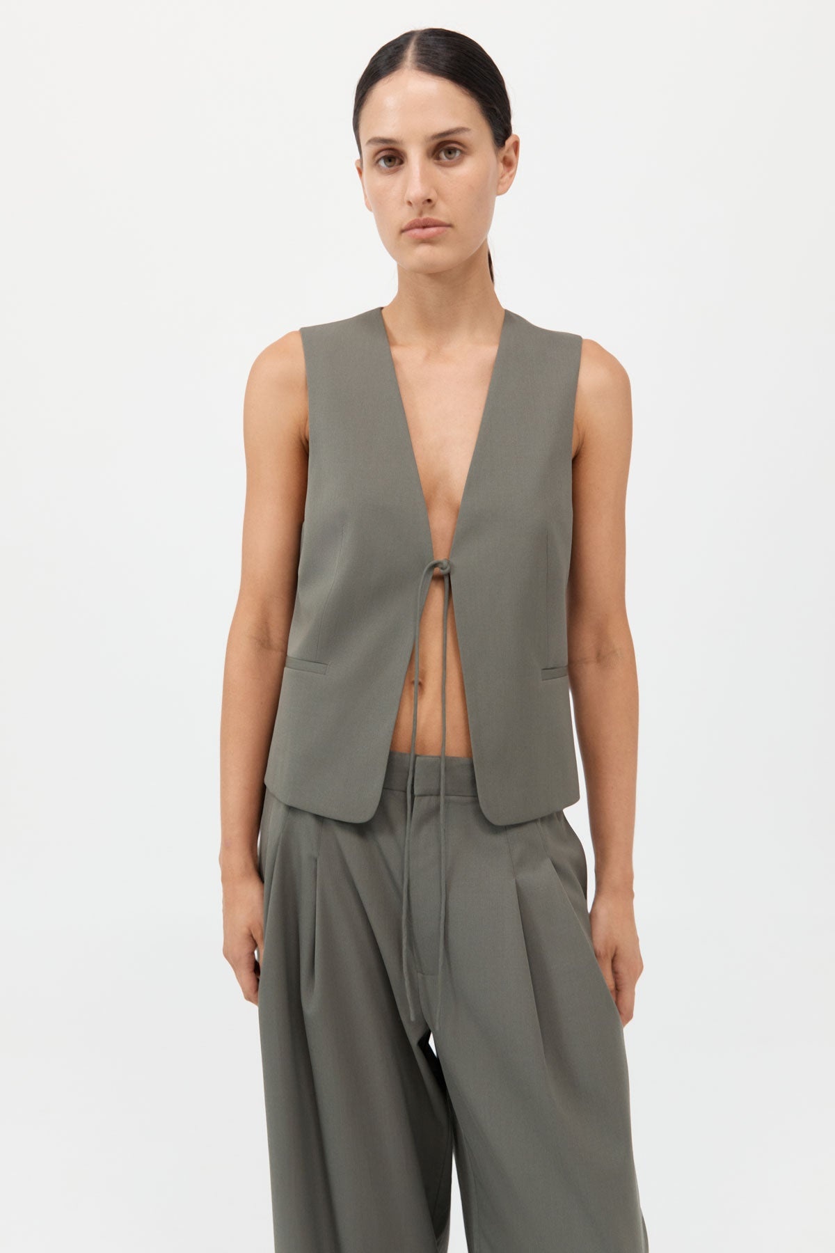 Rouleau Vest - Smokey Olive - 2