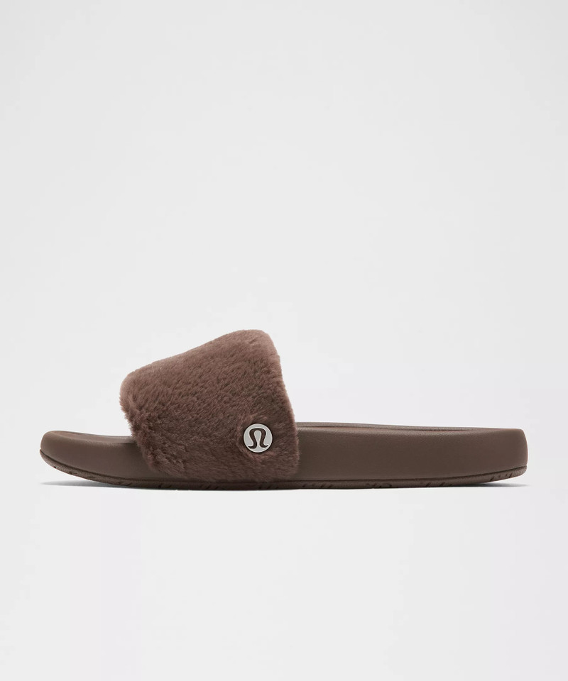 Women's Restfeel Faux Fur Slide 3