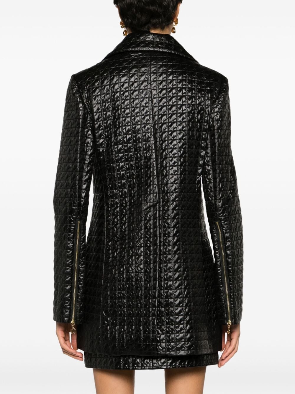 JP-quilted zip-front jacket - 4