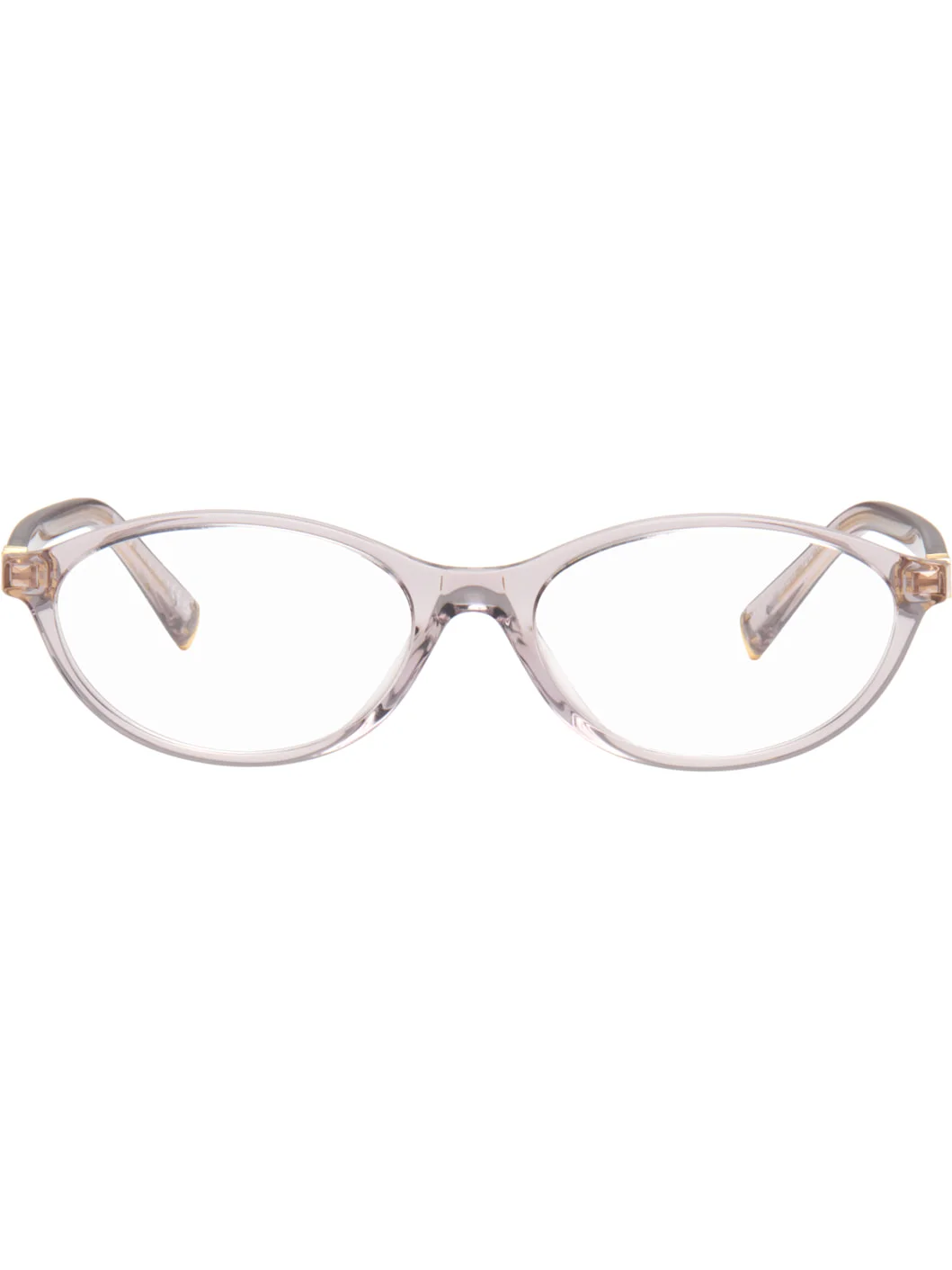 Pink Oval Glasses - 1