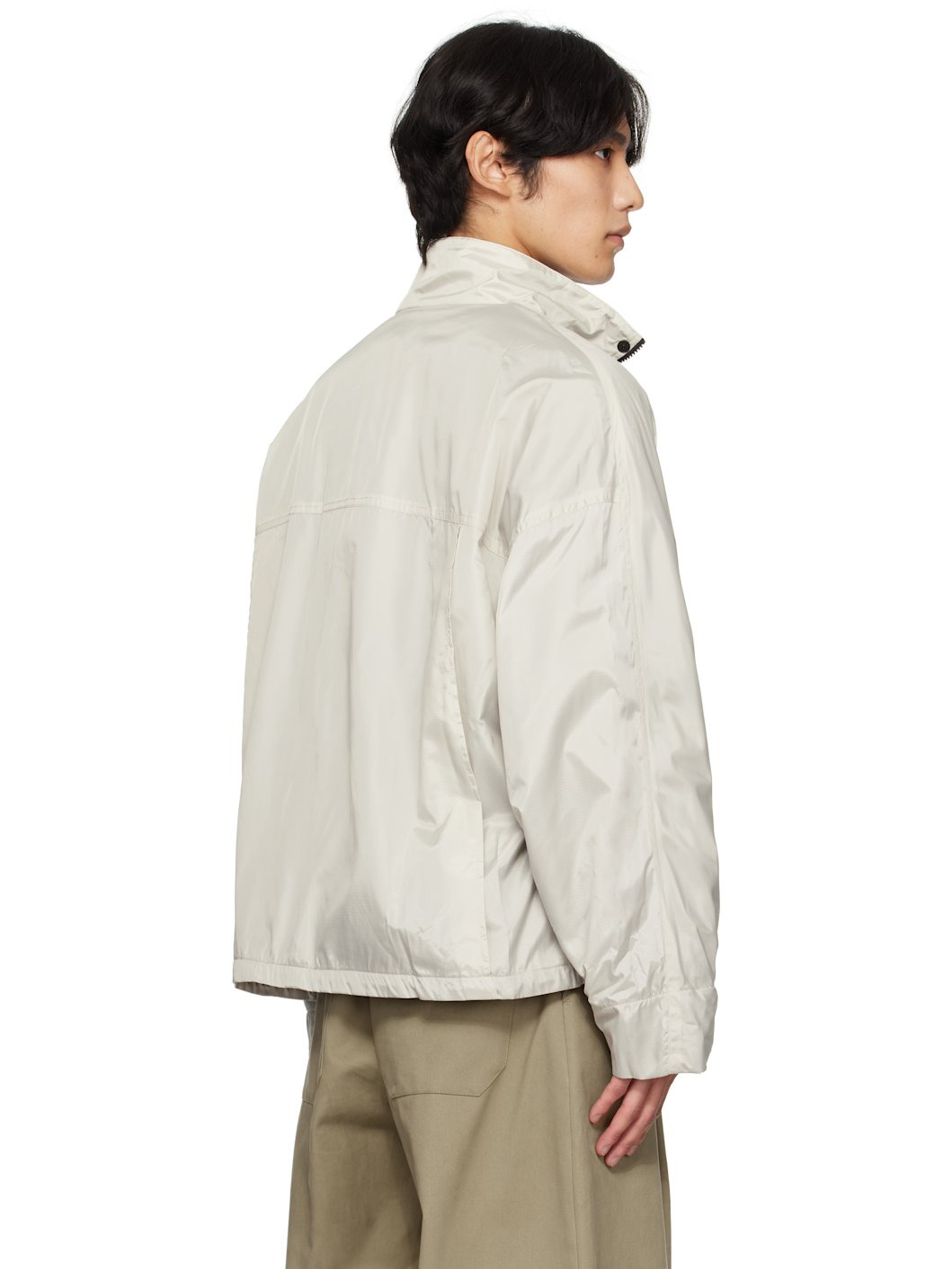 Beige Shelled Jacket - 3