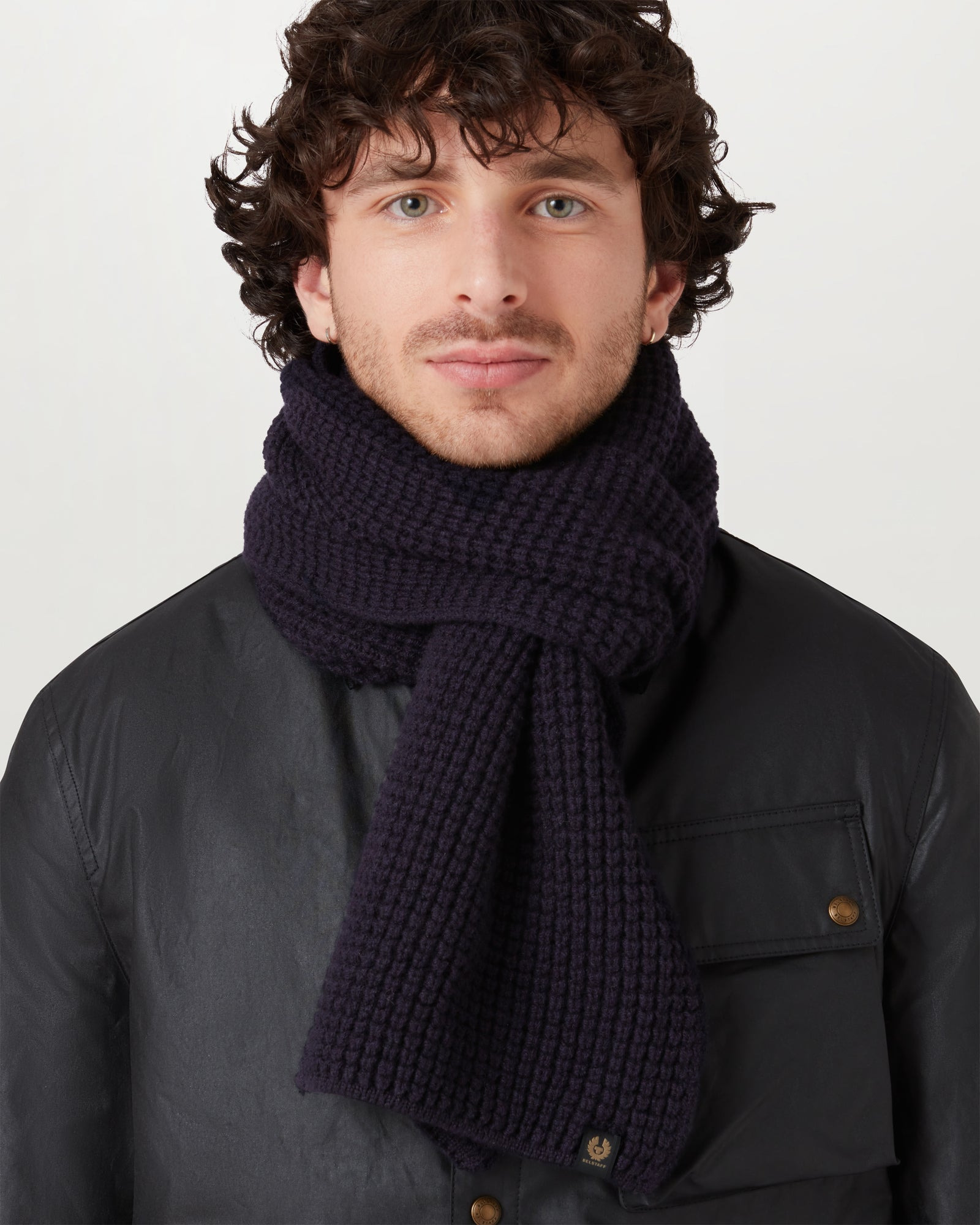 TUCK RIB SCARF - 2
