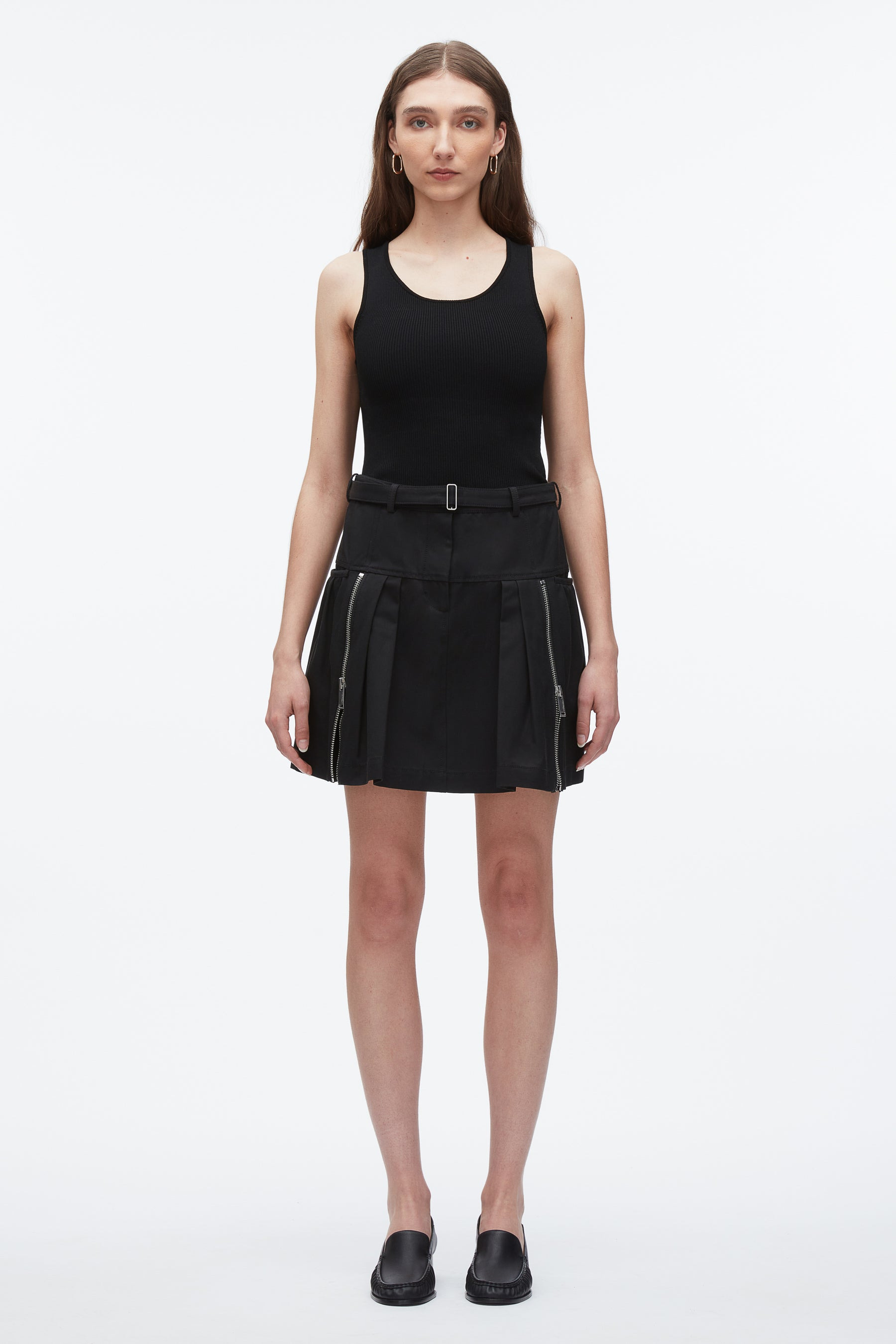 Double Zip Utility Skirt - 2