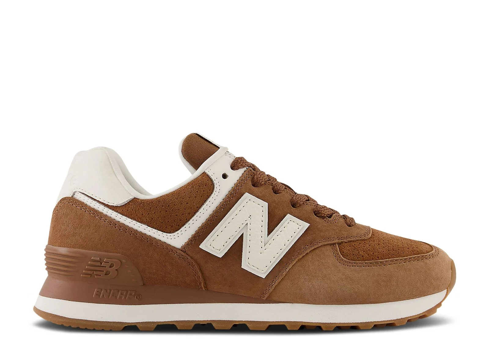 NEW BALANCE WMNS 574 'TRUE BROWN' - 1