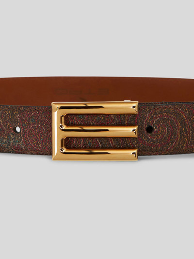 Etro PAISLEY BELT WITH ETRO BUCKLE outlook