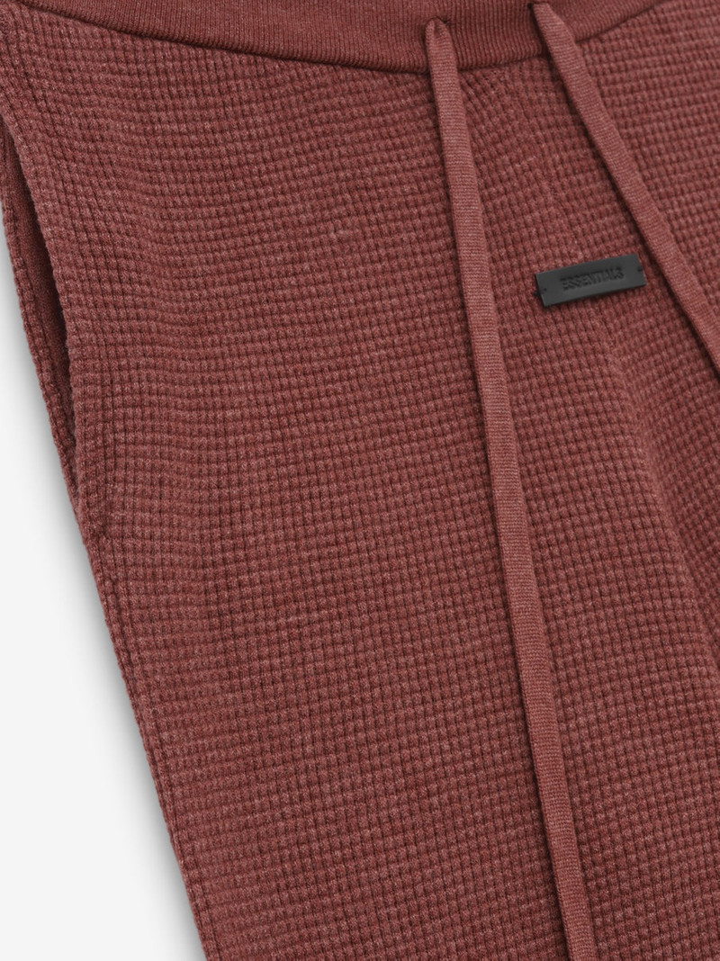 ESSENTIALS Womens Waffle Fitted Sweatpant outlook
