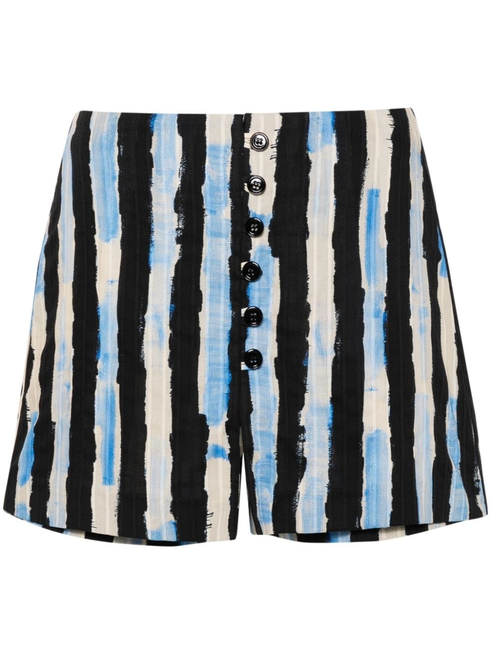 Maleficient striped shorts - 1