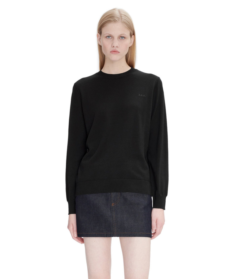 A.P.C. PHILO LOGO SWEATER outlook