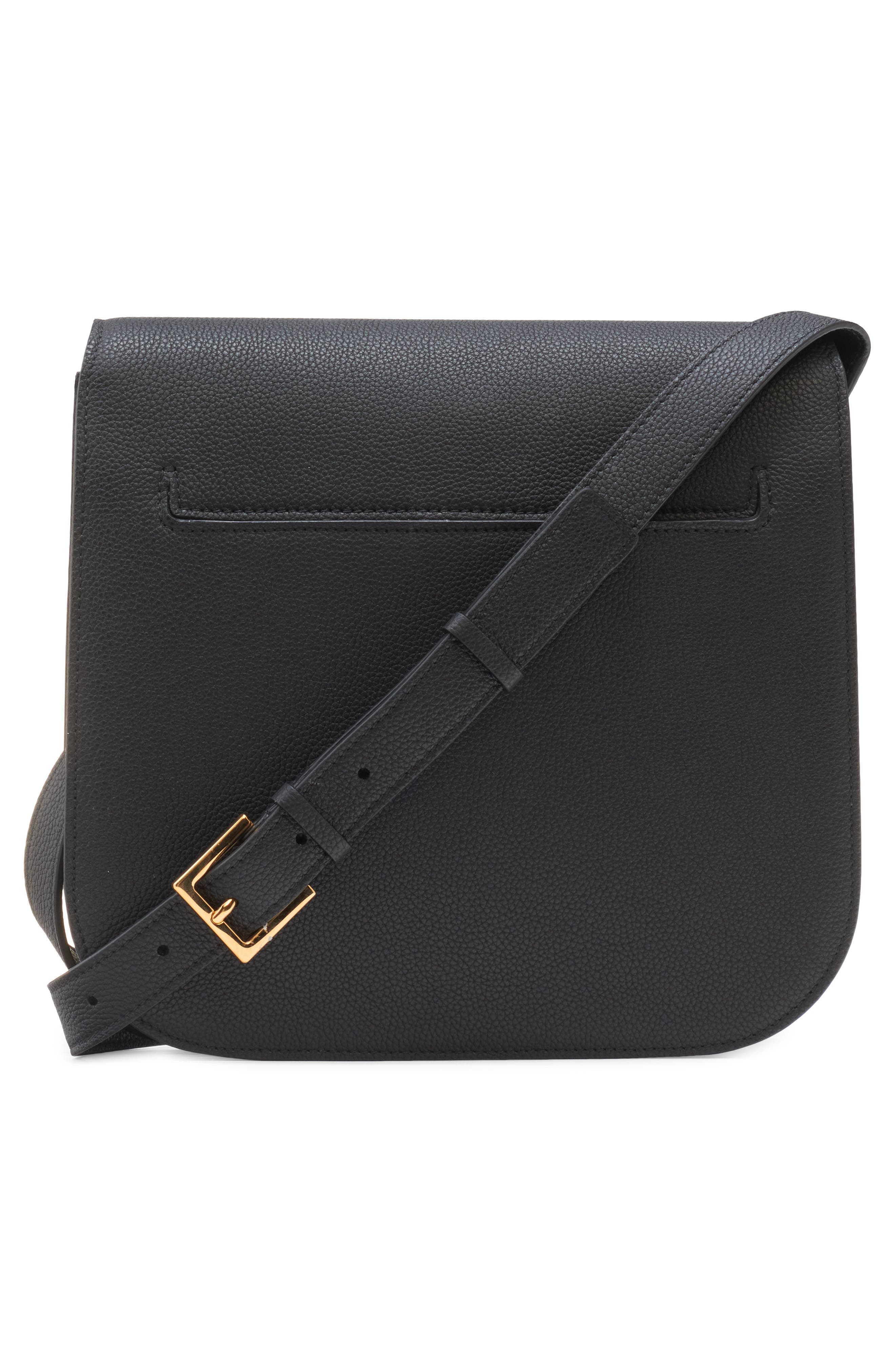 TOM FORD Medium Tara Leather Crossbody Bag in Black at Nordstrom - 3