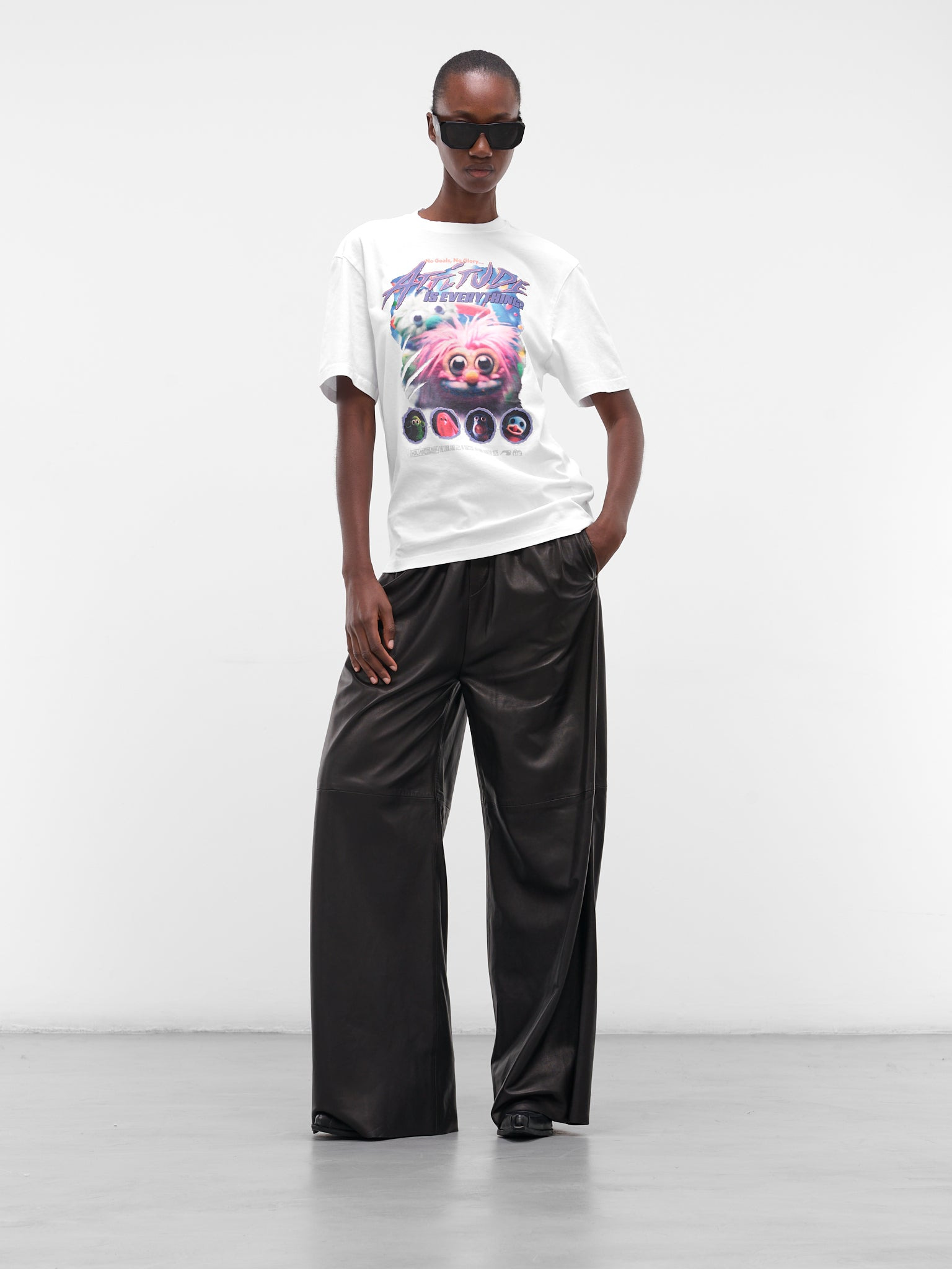 White Seasonal Graphic Tee - 6