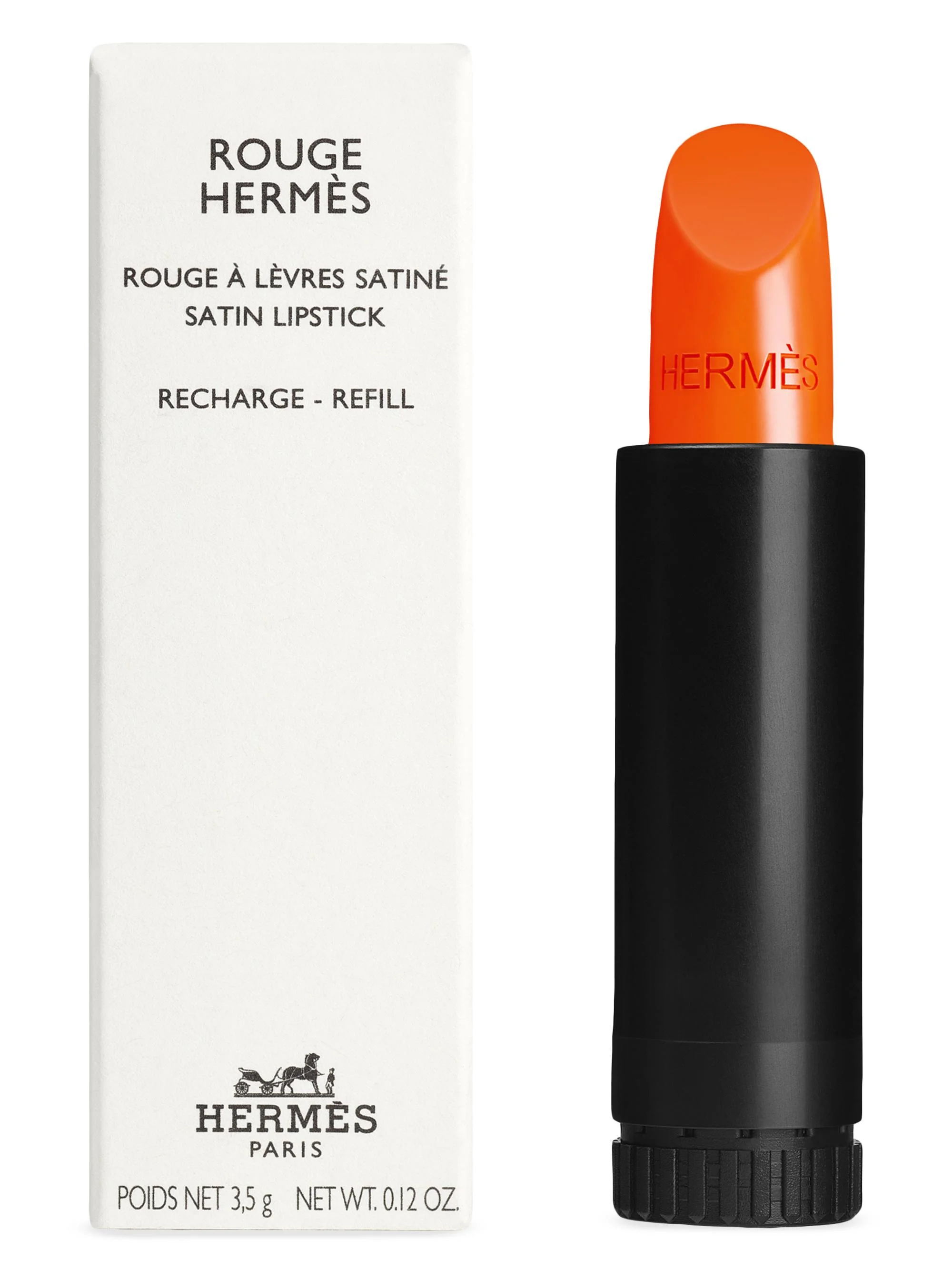 Women's Rouge Hermès Satin Lipstick - 33 Orange Boite - 1