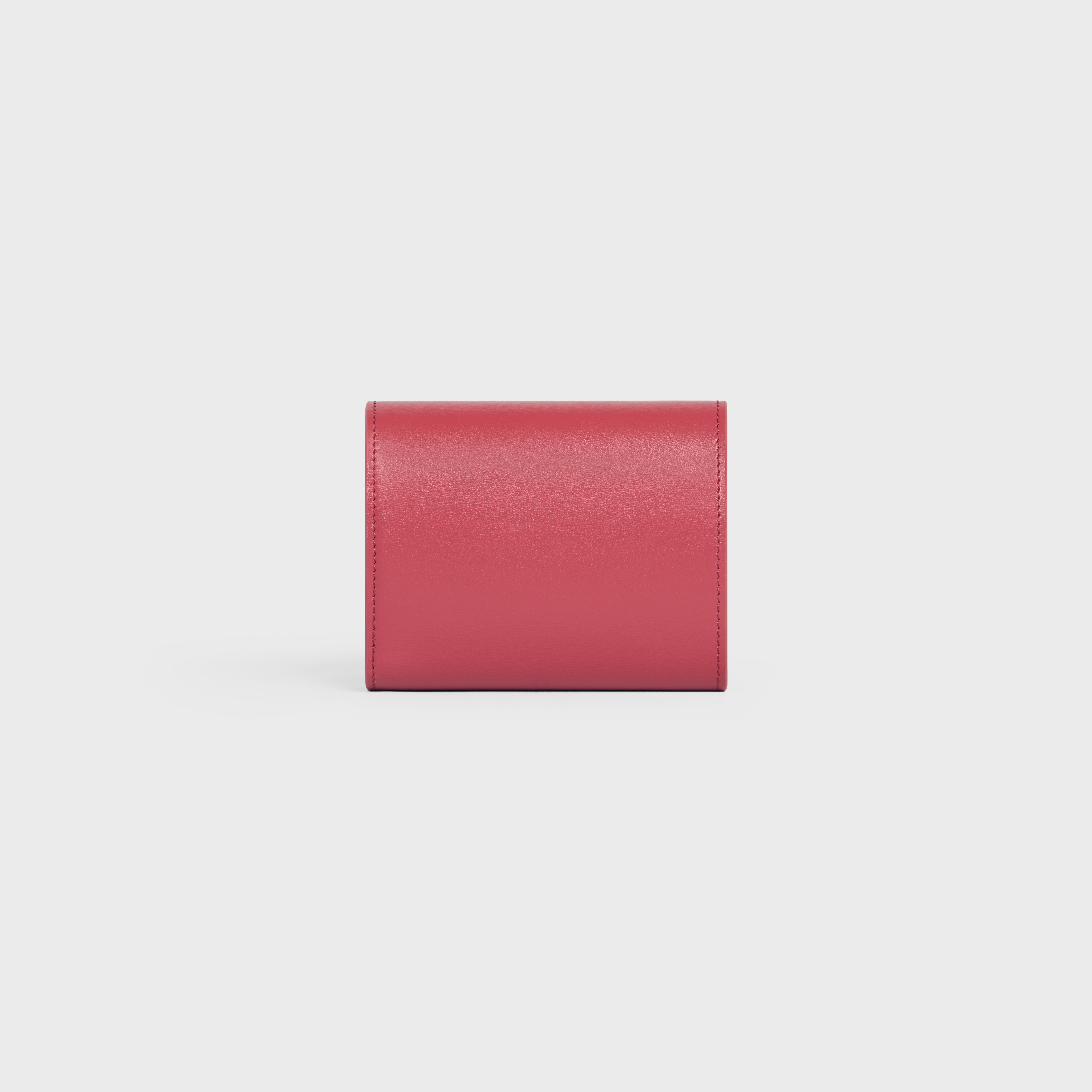 Small Wallet TRIOMPHE in Shiny calfskin - 3