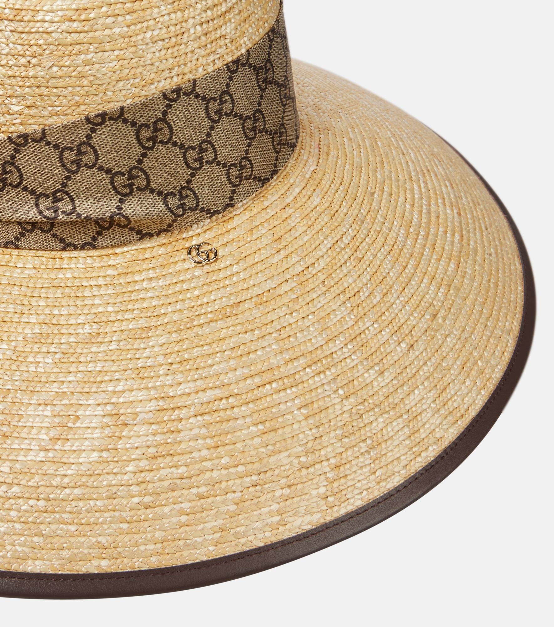 GG raffia sunhat - 3