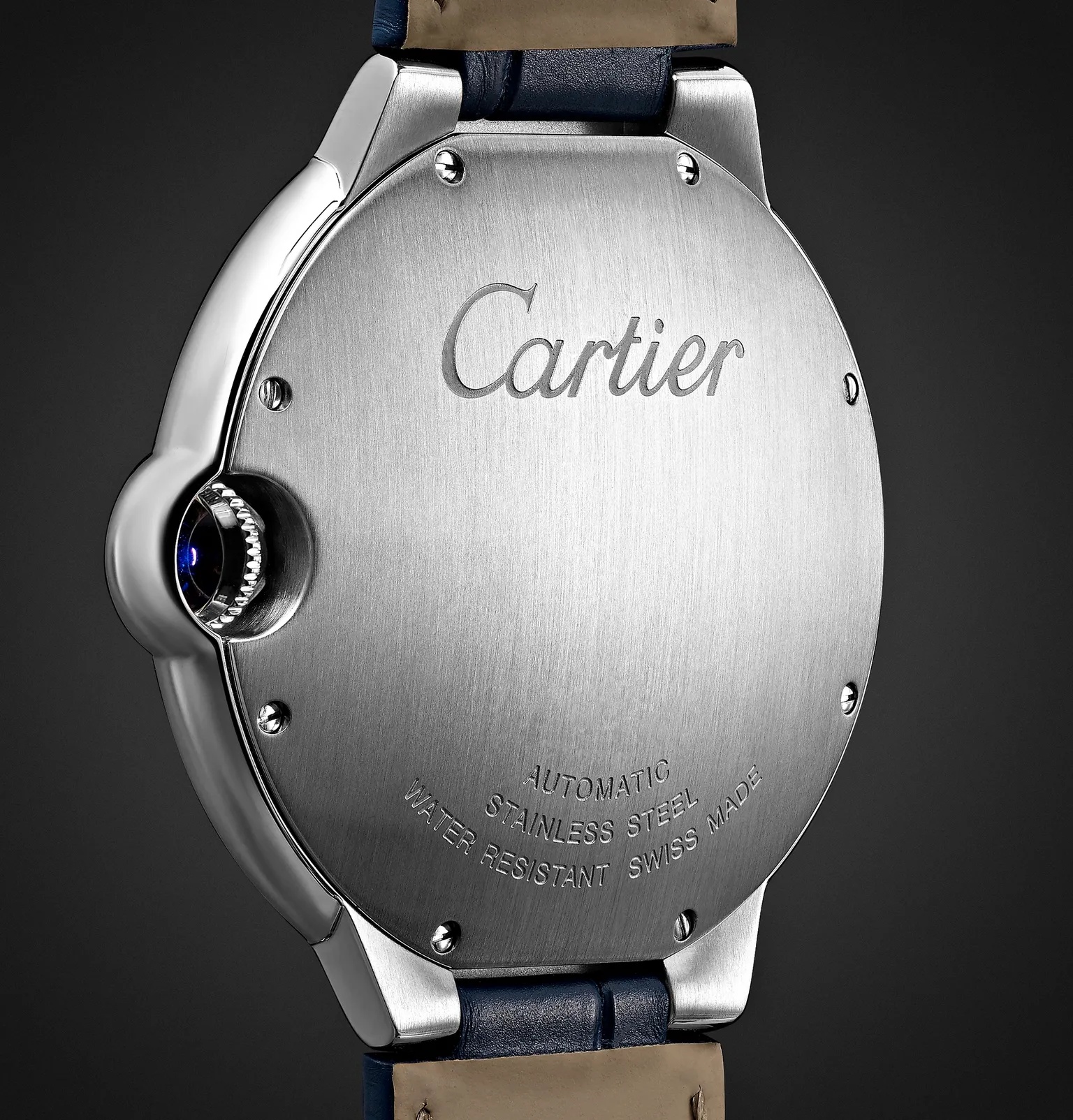 Ballon Bleu De Cartier Automatic 42mm Steel and Alligator Watch, Ref. No. CRWSBB0025 - 5