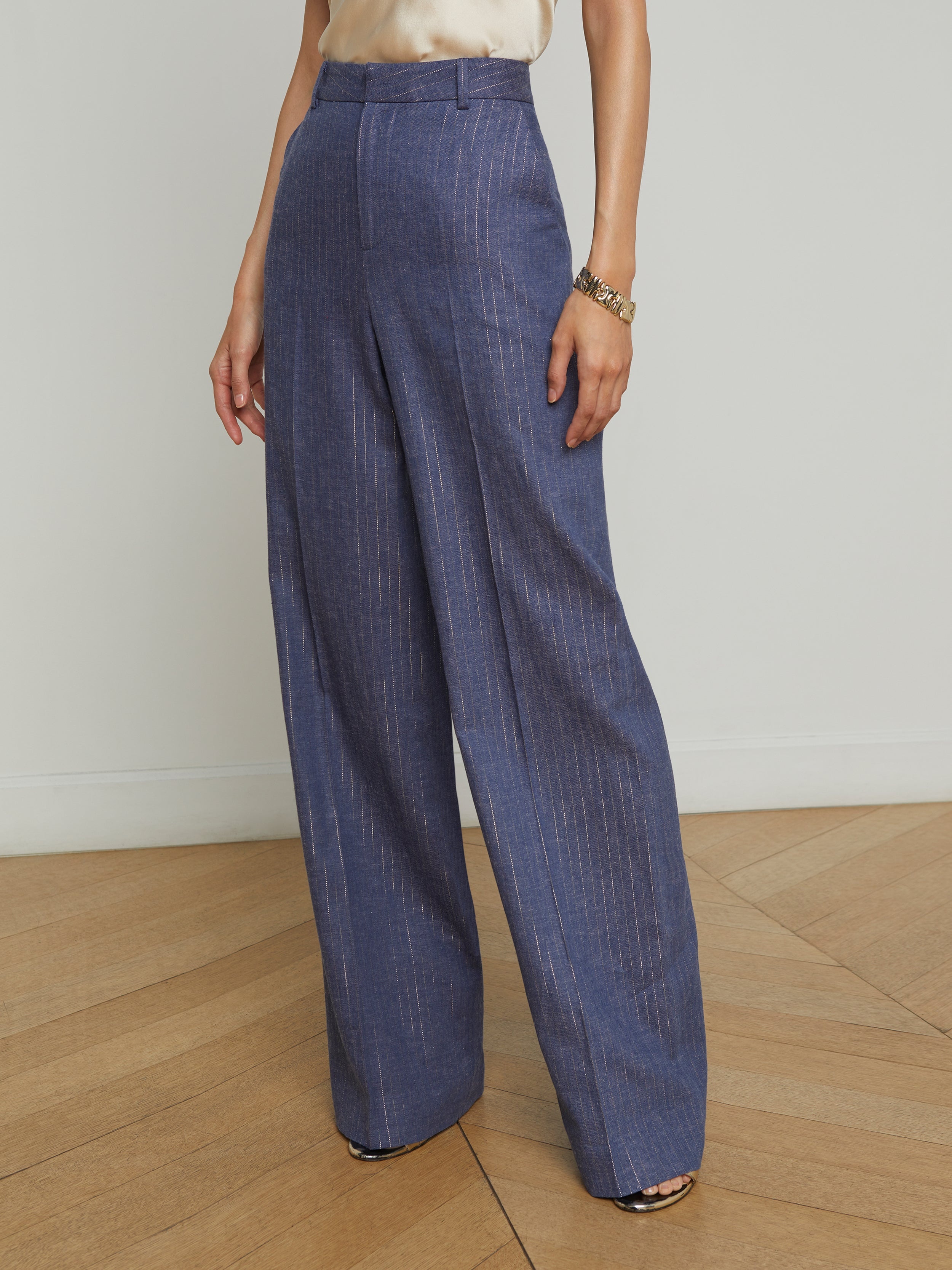 Livvy Pinstriped Trouser - 5