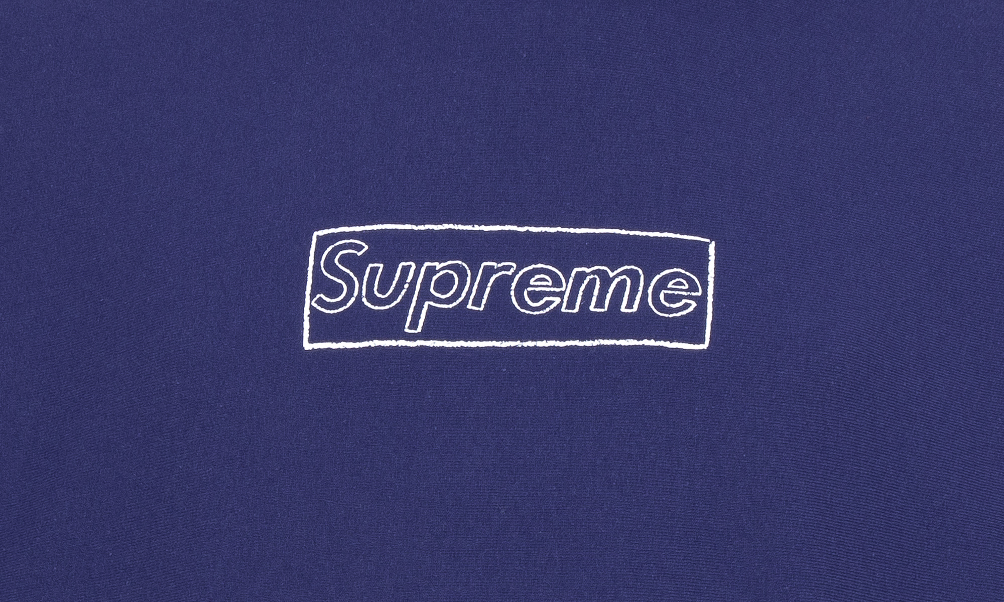 Kaws Chalk Logo Hoodie "SS 21" - 2