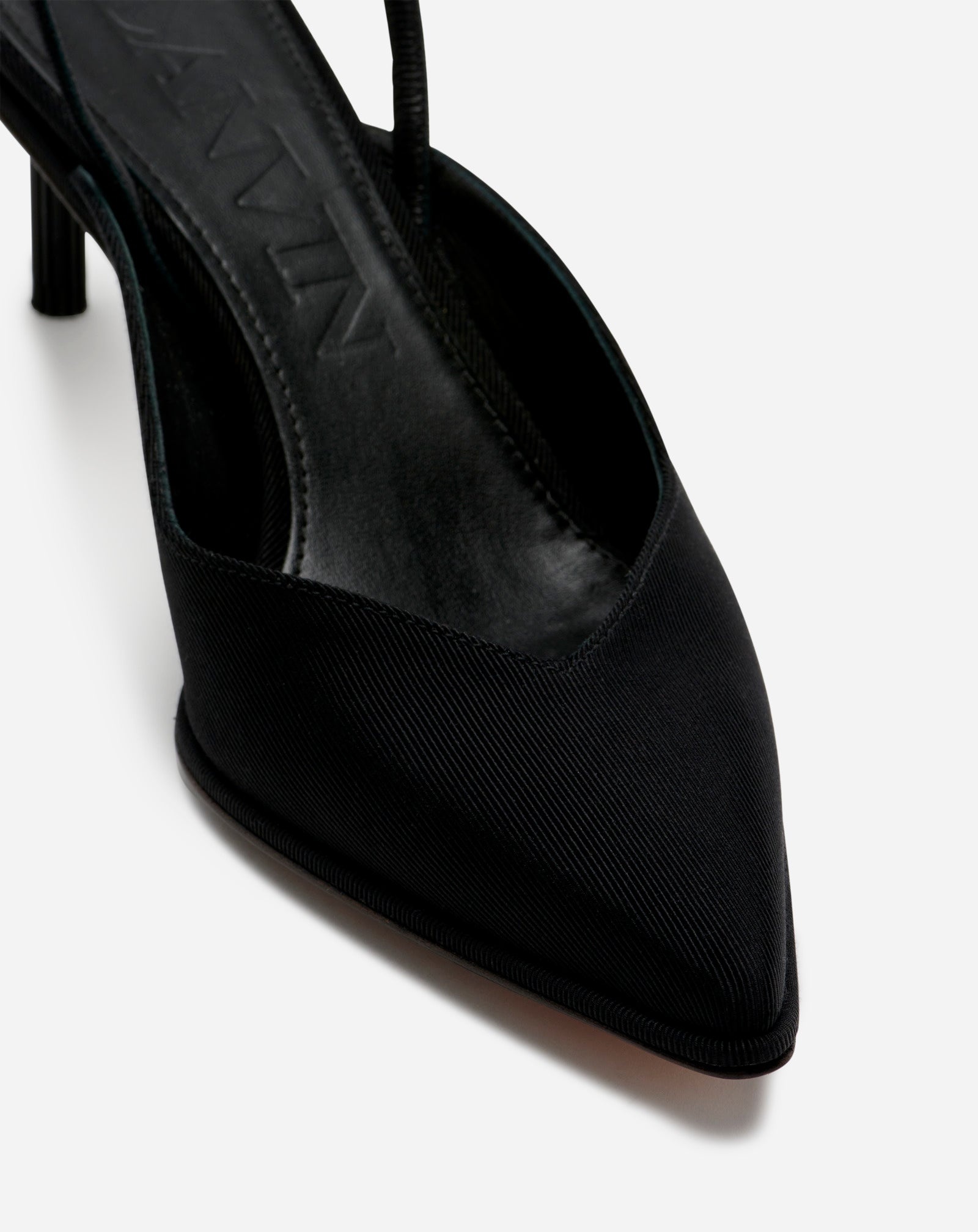 ARPÈGE GROSGRAIN SLING BACK MULE - 5