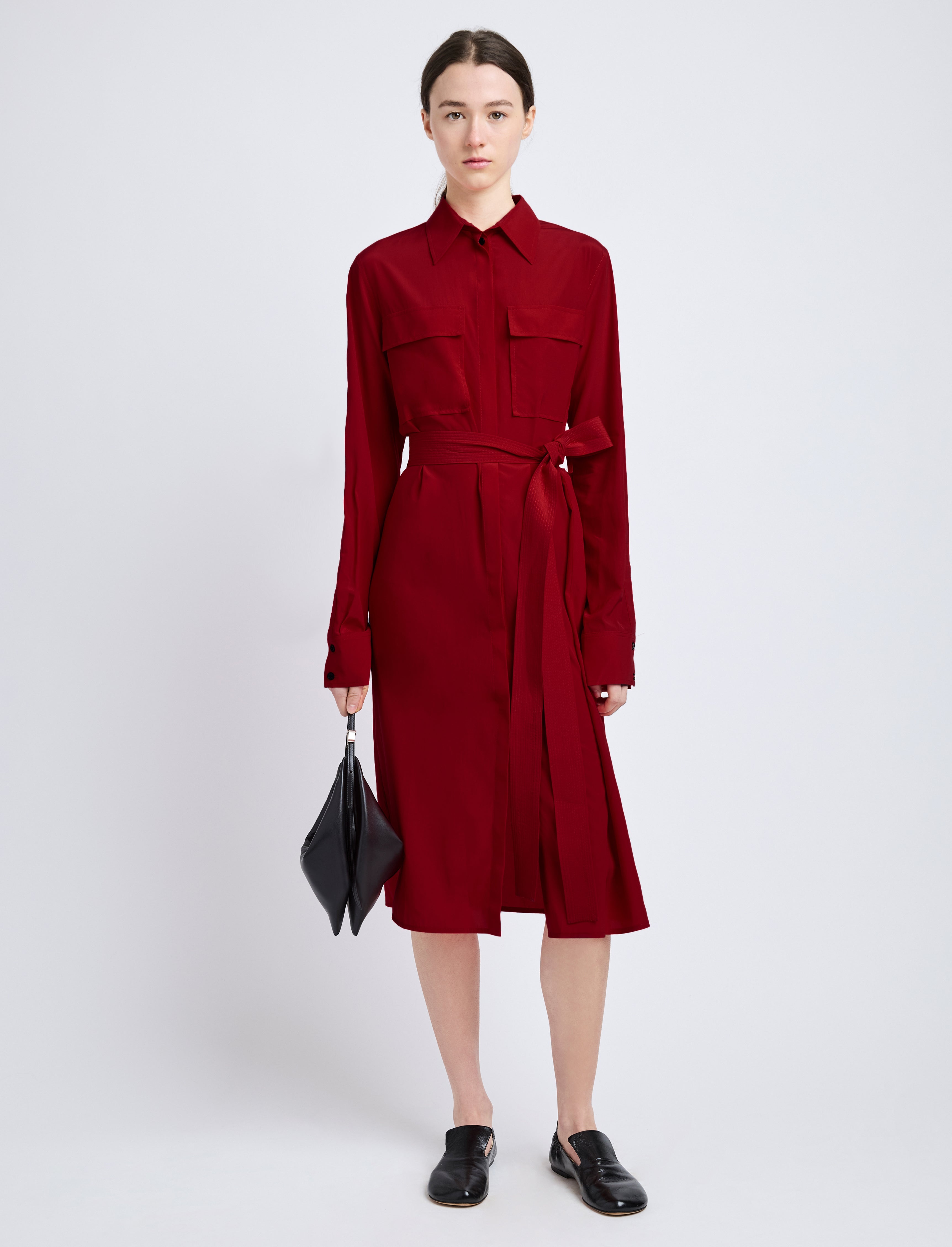 McKenna Dress in Stretch Silk Viscose - 2