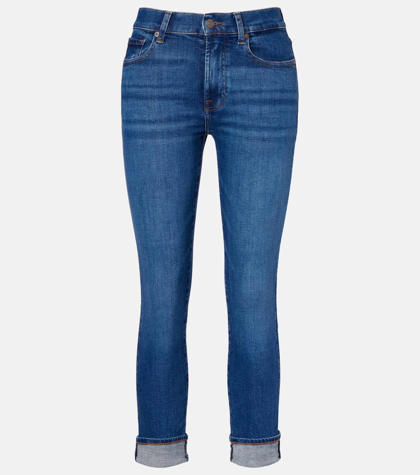 Kimmie Straight mid-rise slim jeans - 1