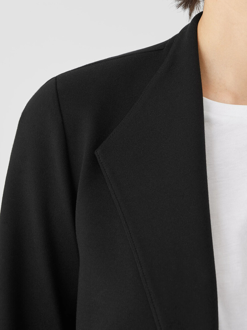 Washable Flex Ponte High Collar Jacket 5