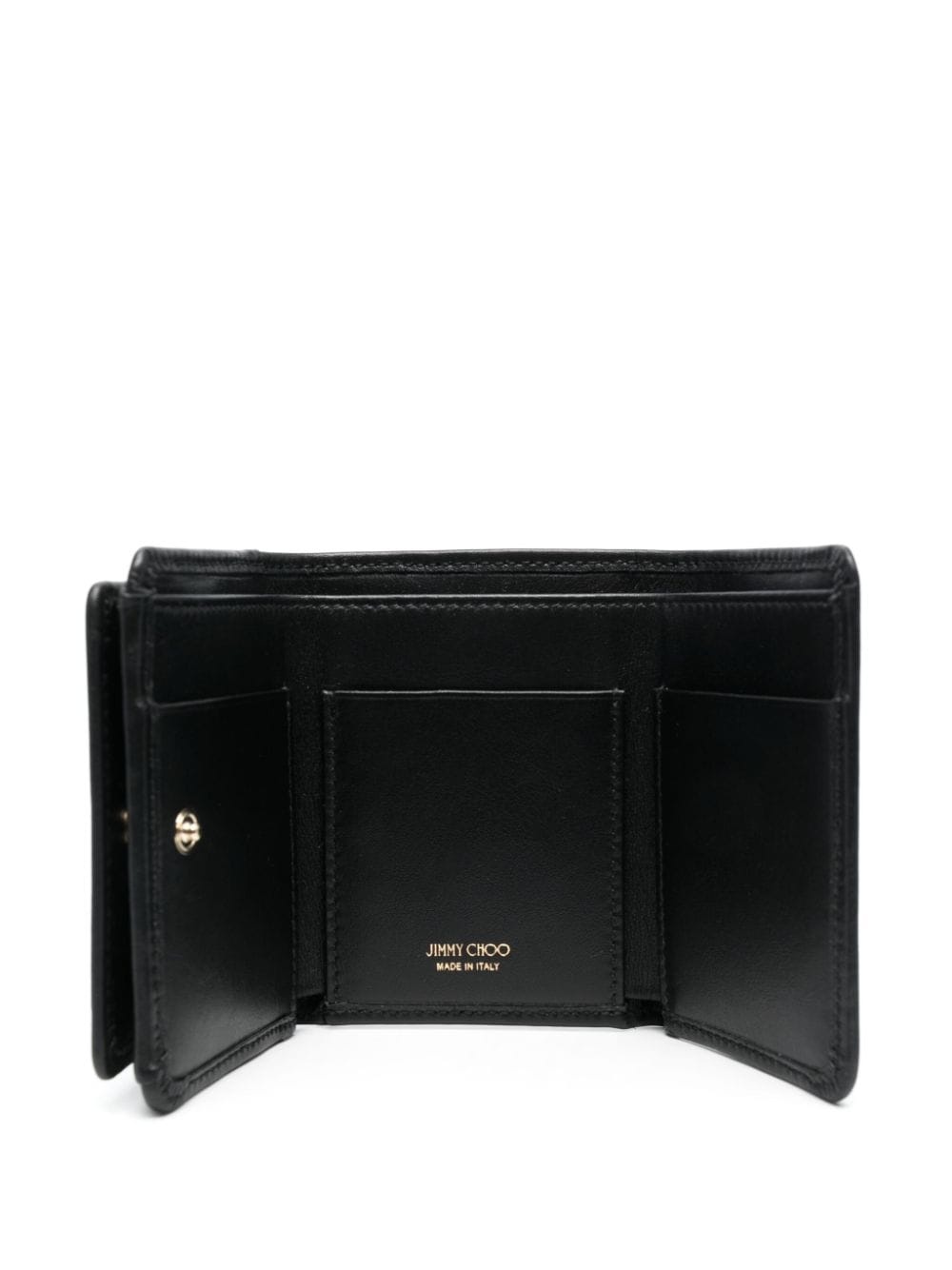 star stud-embellished leather wallet - 3